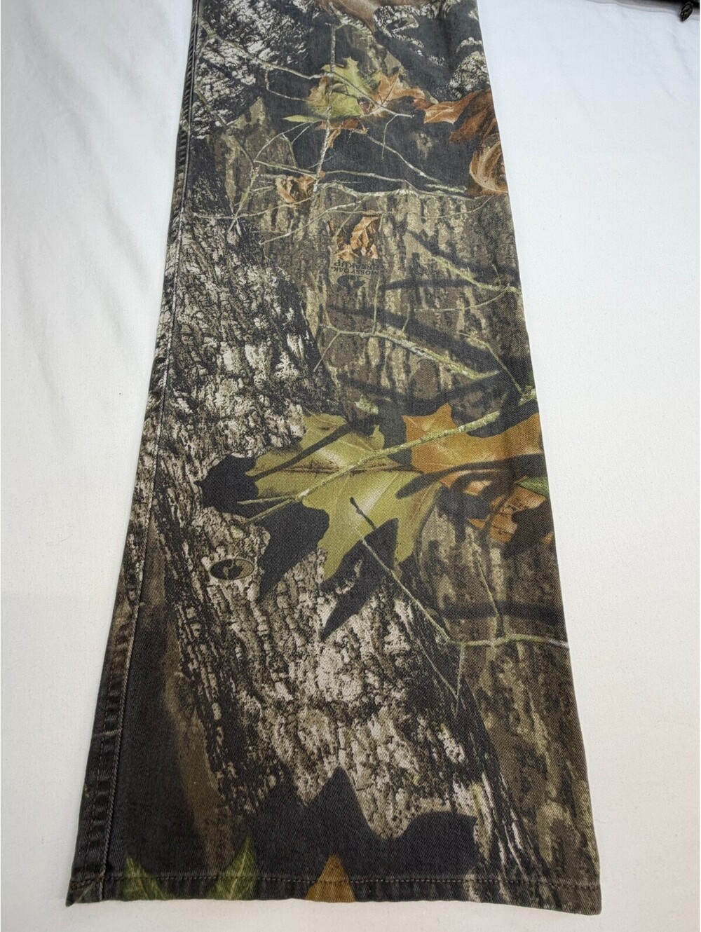 Mossy Oak Women's Cargo Pants Straight Flat Front Camouflage Size 8 Green - Picture 6 of 14